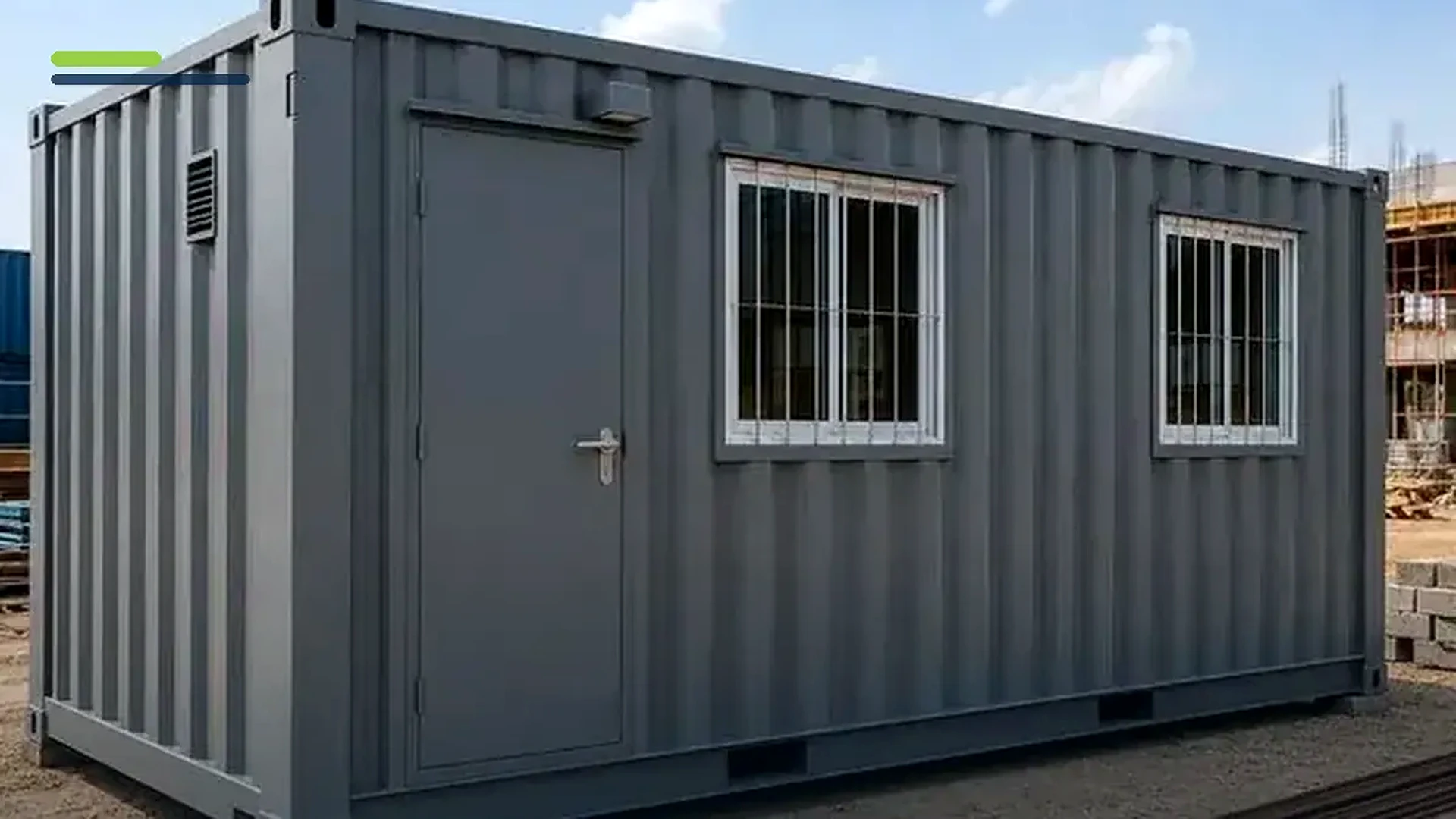 Imagem sobre refeitório modular em container