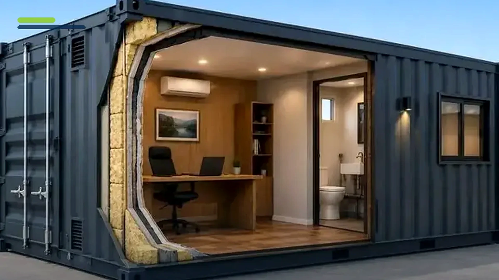 Imagem sobre engenharia estrutural aplicada a containers adaptados