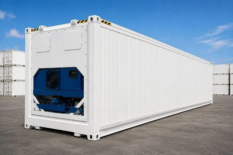 Container refrigerado adaptado para armazenamento com controle de temperatura